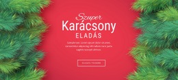 Karácsonyi Kiárusítás – Modern WordPress Téma