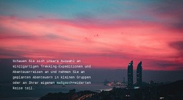 Kreativste Landingpage Für Stadtrundfahrten