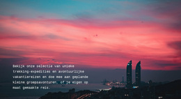 Reis Rondleidingen Door De Stad - WordPress-Thema-Inspiratie