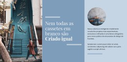 Design De Site Incrível Para Pequena Agência De Viagens