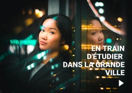 Etudier Dans Une Grande Ville - Conception De Sites Web Personnalisés