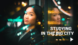 Studying In A Big City - Ultimate HTML5 Template