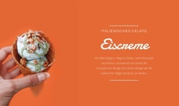 Exklusive HTML5-Vorlage Für Leckeres Cafe Essen