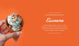 Leckeres Cafe Essen - Professionelles Website-Design