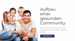 Fantastische Joomla-Vorlage Für Familien- Und Grundversorgung
