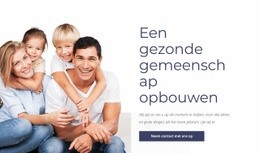 Gezins- En Eerstelijnszorg - Responsief Websiteontwerp