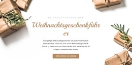 Weihnachtsgeschenkführer Hotel-Website