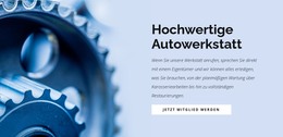 Neues Design Für Autowerkstatt