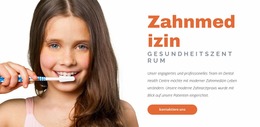 Zahnarzt Gesundheitszentrum - Moderne Joomla-Vorlage