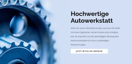 Autowerkstatt – Joomla-Template Kostenlos Herunterladen