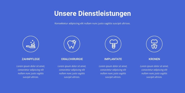 Zahnpflege auf höchstem Niveau WordPress-Theme