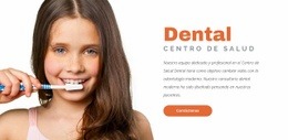 Centro De Salud Dentista - Maqueta De Sitio Web Profesional