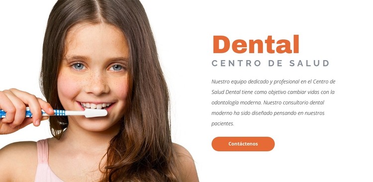 Centro de salud dentista Plantilla CSS