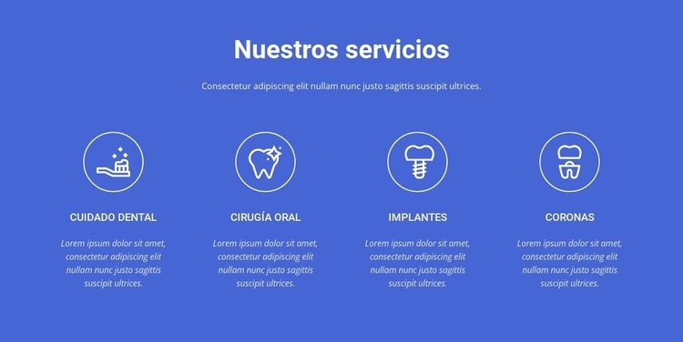 Atención odontológica de la más alta calidad Plantilla HTML5