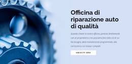 Officina Riparazioni Auto Modello CSS Di Base