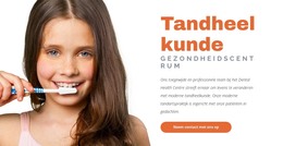 CSS-Sjabloon Voor Tandarts Gezondheidscentrum