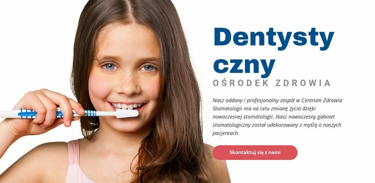 Centrum Zdrowia Dentysty Szablony do tworzenia witryn internetowych