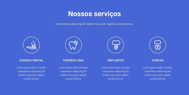 Odontologia da mais alta qualidade Tema WordPress