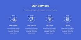 The Highest Quality Dental Care - Responsive Website Templates