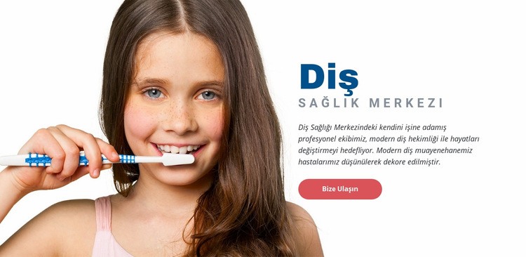 Diş Hekimi Sağlık Merkezi HTML5 Şablonu