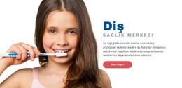 Diş Hekimi Sağlık Merkezi - Özelleştirilebilir Profesyonel Web Sitesi Oluşturucu