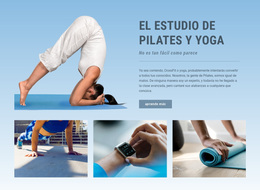 Pilates Y Yoga - Tema Moderno De WordPress