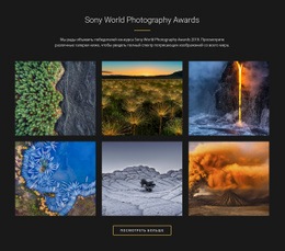 Награды Мировой Фотографии Шаблоны Html5 Адаптивные Бесплатно