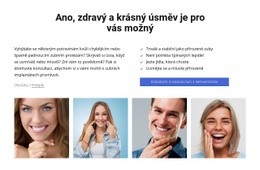 Zdravý A Krásný Úsměv