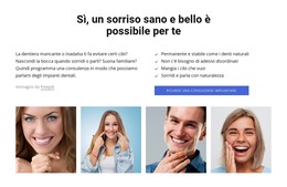Sorriso Sano E Bello - Download Del Modello HTML