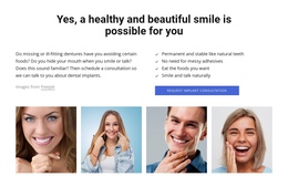 Healthy And Beautiful Smile Simple Builder Software
