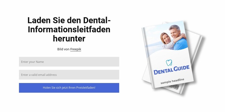 Zahnratgeber herunterladen Joomla Vorlage