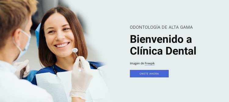 Opciones de implantes dentales Plantilla HTML