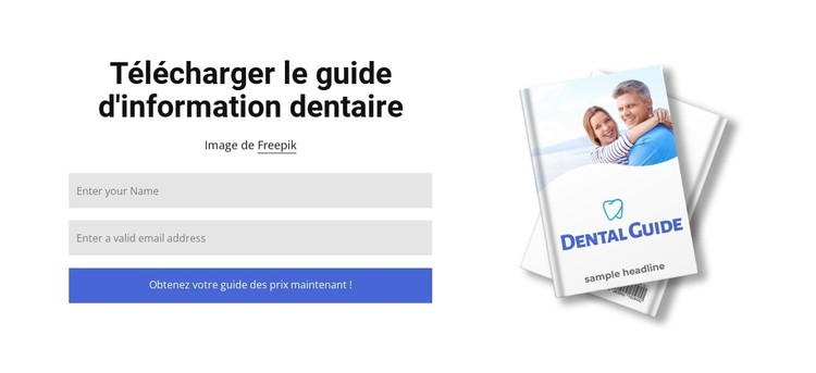 Télécharger le guide dentaire Modèle CSS