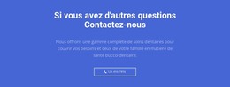 Texte Et Bouton Avec Appelez-Nous