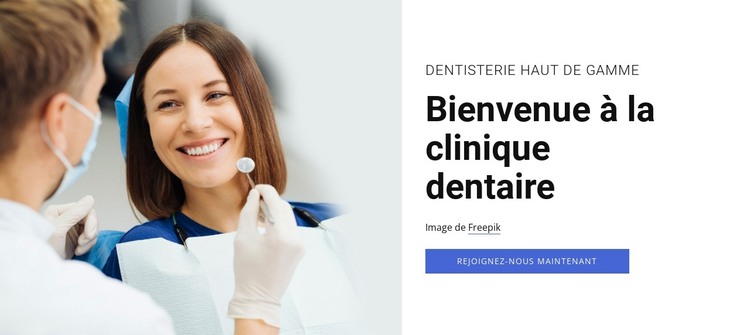 Options d'implants dentaires Modèle HTML