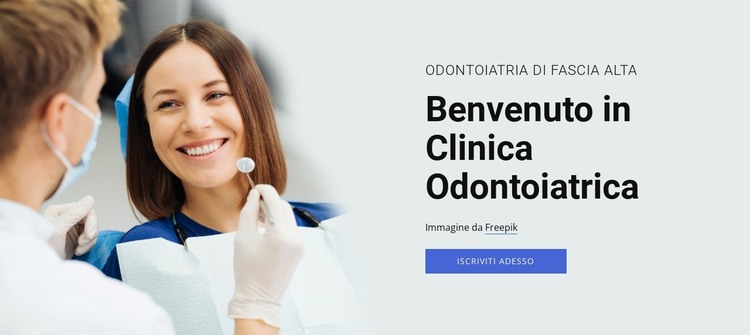 Opzioni di impianto dentale Modello HTML