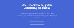 Tekst I Przycisk Z Zadzwoń Do Nas