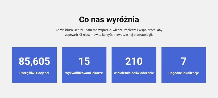 Co nas wyróżnia Szablony do tworzenia witryn internetowych