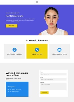 Wir Sind Für Den Erfolg - HTML Template Builder