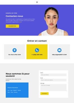 Page De Contact