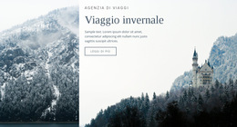 Viaggio Invernale - Download Del Modello Di Sito Web