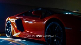 Spor Otomobil Fuarı - Mobil Açılış Sayfası