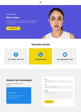 Biz Başarı Için Varız - HTML Template Builder