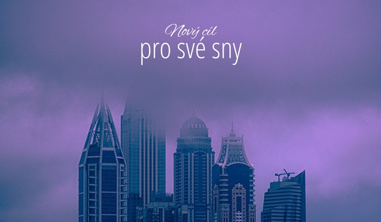 Dům pro sny Šablona HTML