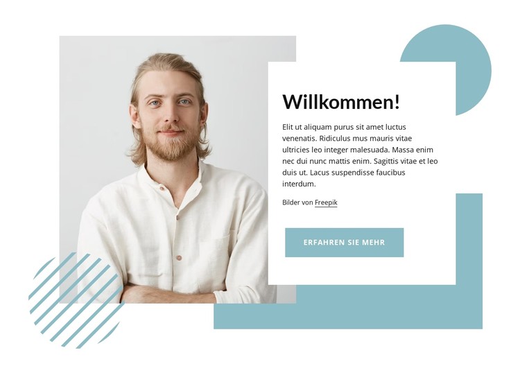 Willkommen zur Kirchenrede CSS-Vorlage