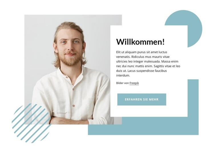 Willkommen zur Kirchenrede HTML5-Vorlage