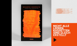 Präsentation Des Neuen Stils WordPress-Theme