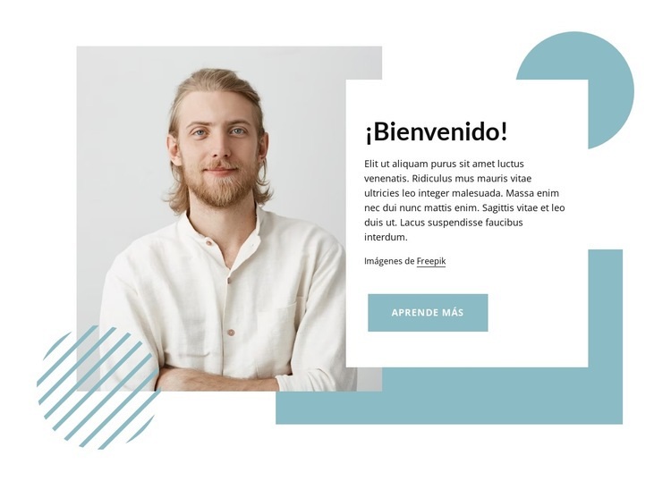 Bienvenido al discurso de la iglesia. Diseño de páginas web