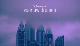 Het Huis Voor Dromen CSS-Websitesjabloon