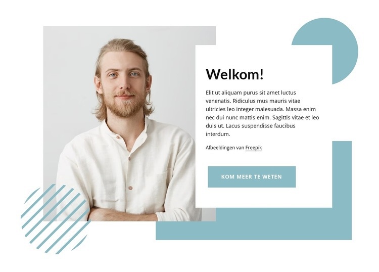 Welkom bij de kerktoespraak Html Website Builder